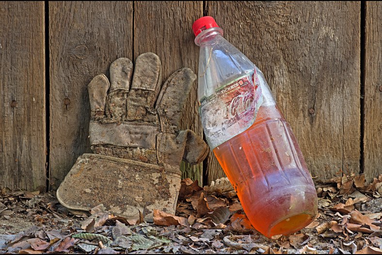 Glove and Coke